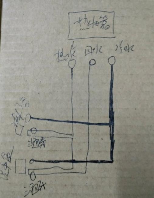 兩個衛(wèi)生間回水圖示意，看高級水工師傅是如何布局的！
